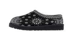 Paisley Slippers Black BS44