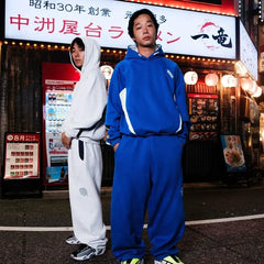 Mertra Colorblock Sports Tracksuit Blue