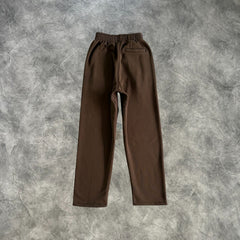Corteiz Straight Sweatpants Brown