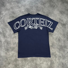 Corteiz Royale Heavyweight T-Shirt Navy Blue
