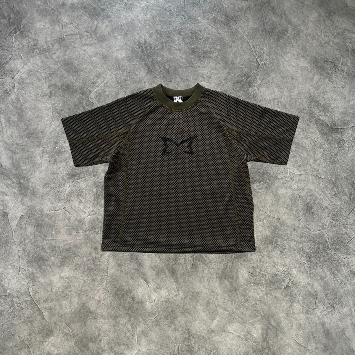 Mertra Mesh Double Layer T-Shirt Green