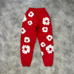 Denim Tears The Cotton Wreath Tracksuit Red