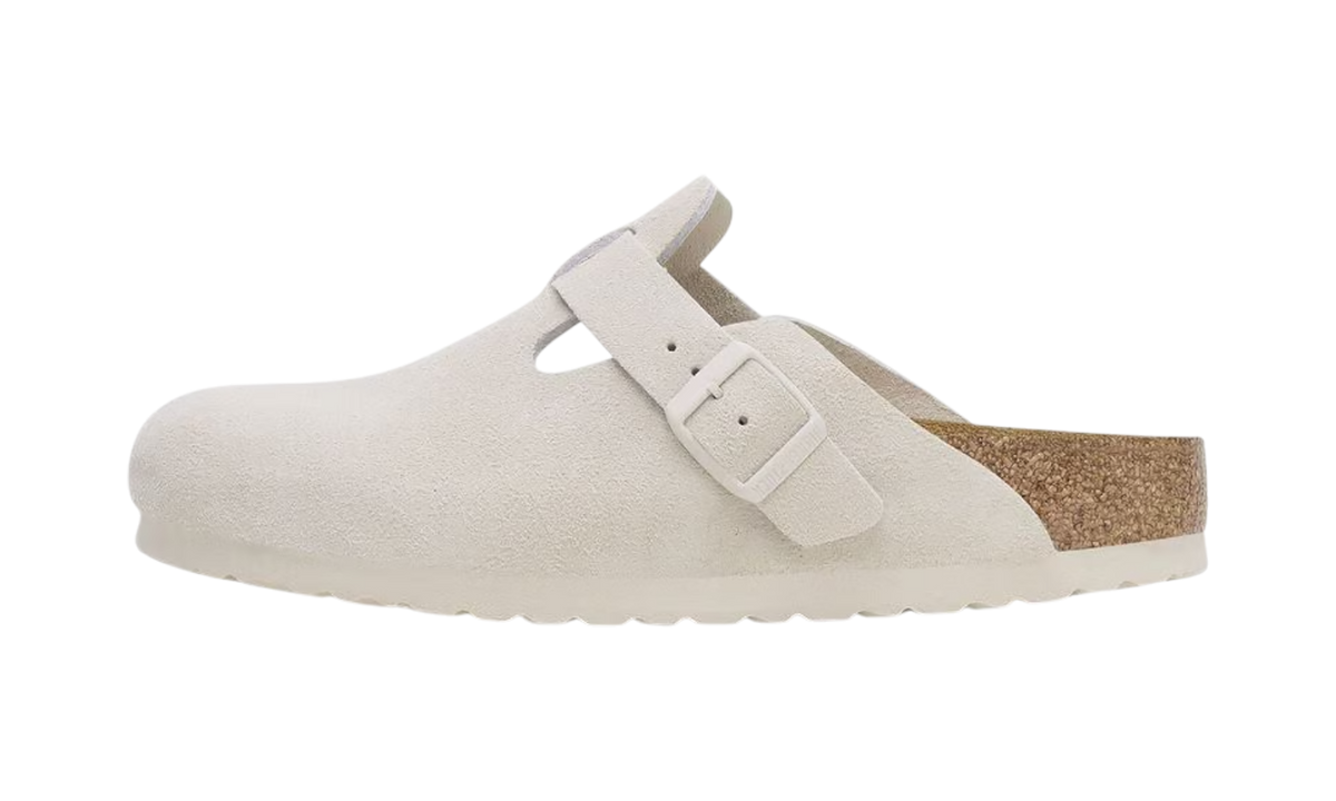 Boston BS Suede Leather Antique White 1027667