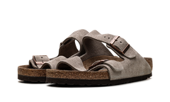 Arizona Suede Leather - Taupe 951301