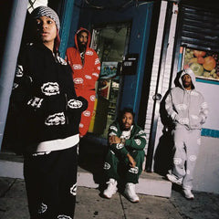 Corteiz Clouds Zip-Up Tracksuit Grey