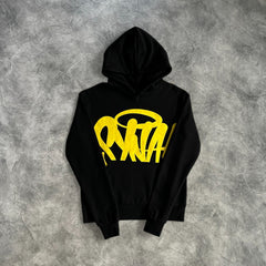 Syna Jogger Tracksuit Black/Yellow