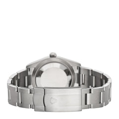 Stainless Steel 34mm Oyster Perpetual Watch Pistachio 124200