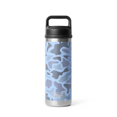 YETI Blue Camo Rambler 18oz Chug Bottle