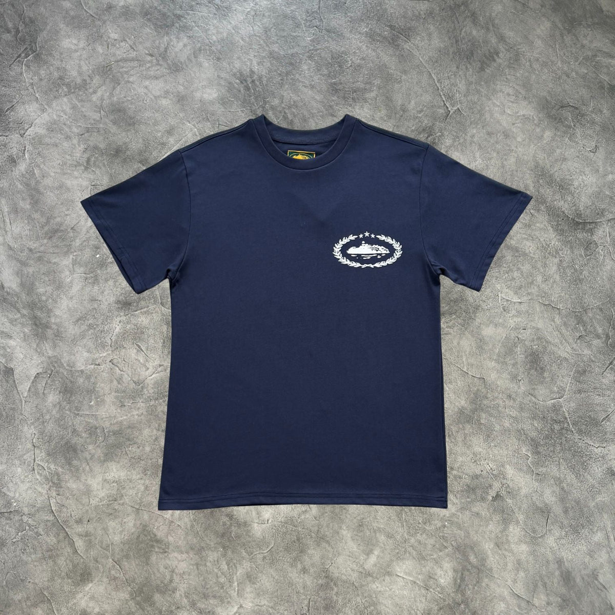 Corteiz Royale Heavyweight T-Shirt Navy Blue