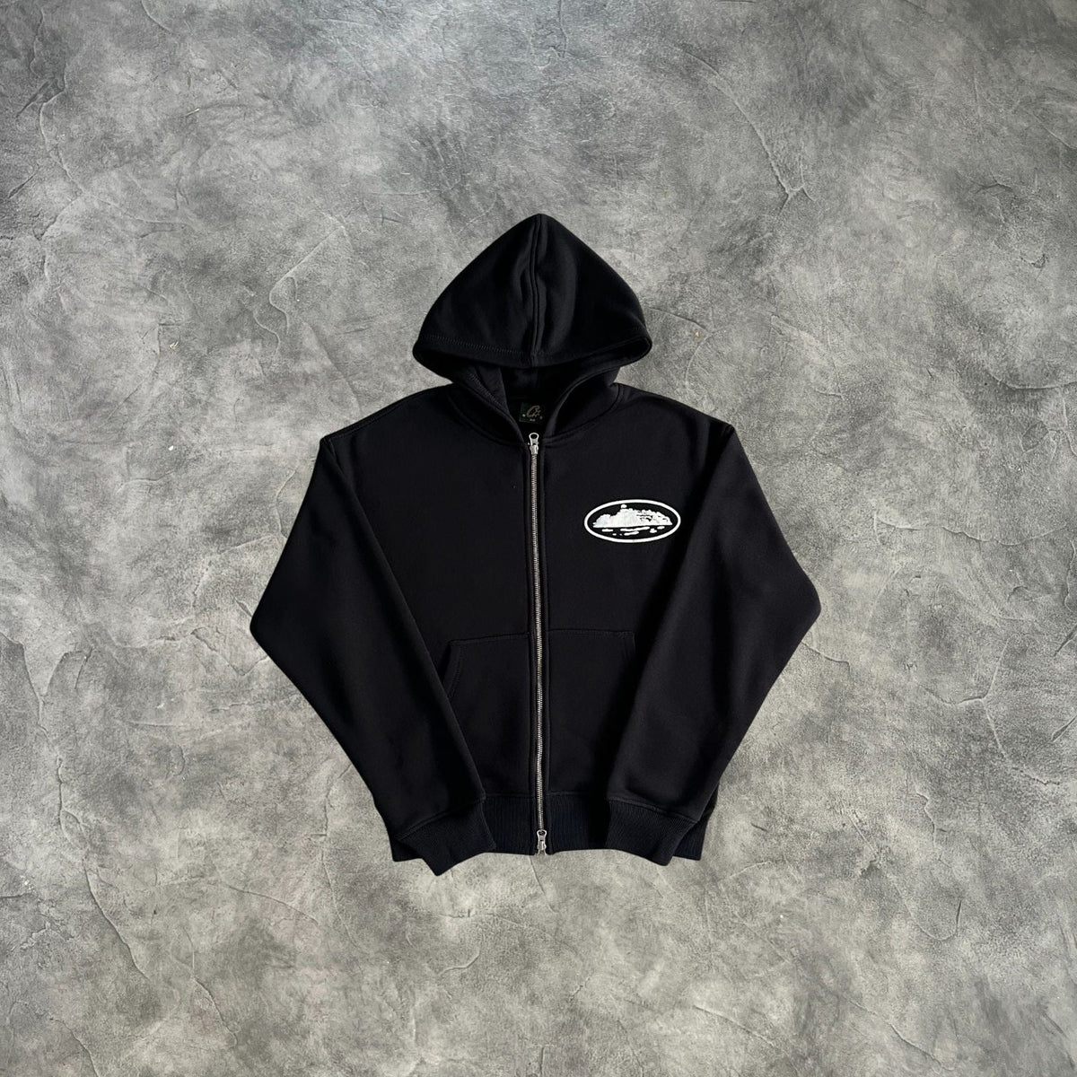 Corteiz Zip-Up Tracksuit Black