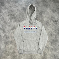 Trapstar Chenille Decoded 2.0 Hooded Tracksuit Grey/Red/White/Blue