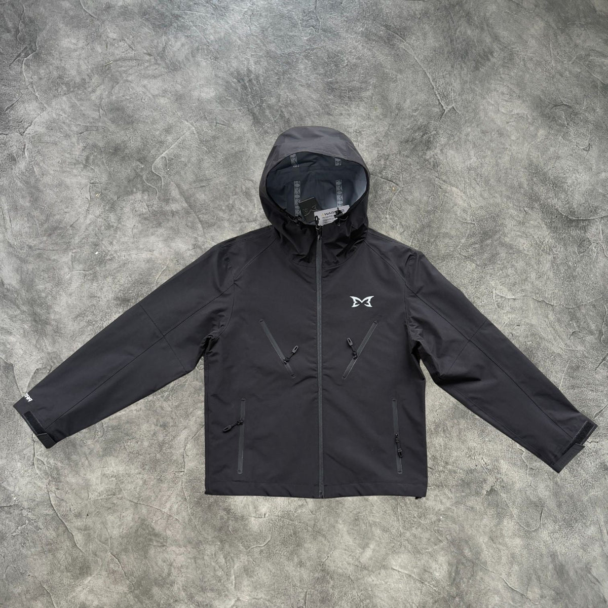 Mertra Water Reactive Hard Shell Jacket Black