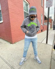 Sp5der Web Hoodie Charcoal