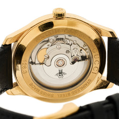 Stainless Steel Calfskin 40mm G-Timeless Eryx Automatic Watch Gold
