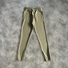 Syna Linen Tracksuit Army Green