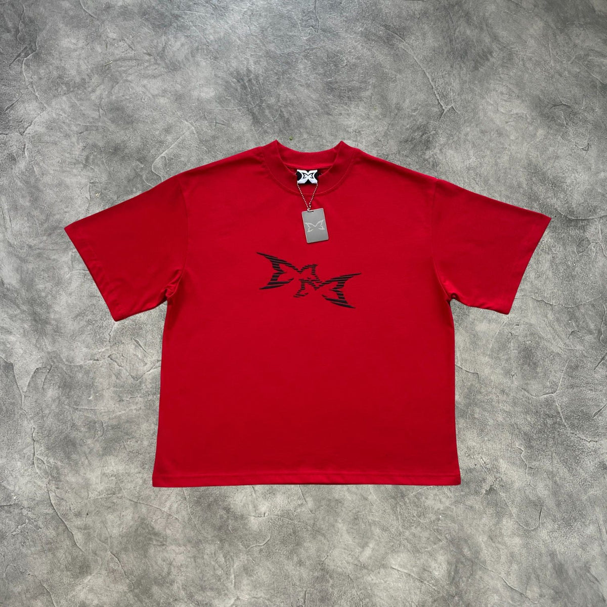 Mertra Three Dimentional 3D T-Shirt Red