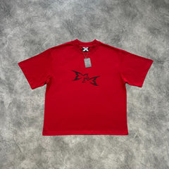 Mertra Three Dimentional 3D T-Shirt Red