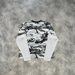 Corteiz Eagle Long Sleeves T-Shirt Camouflage