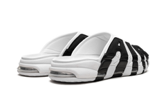 Air More Uptempo Slide NA White Black Red FB7815 100