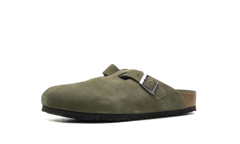 Boston BS Suede Leather Olive 1030879