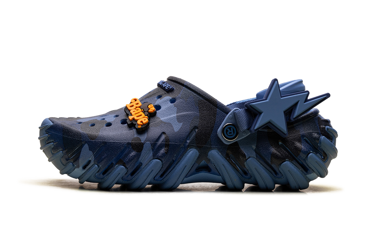 Echo RO Clog A Bathing Ape - Blue Camo 213140 4SN