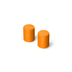 Brumate Era Magnetic Straw Covers in Clementine