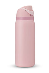 Owala FreeSip 32 oz Stainless Steel Water Bottle in Pink Rose Quartz | C07742-ROSE QUARTZ
