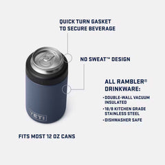 Blue Camo Rambler Colster