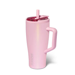Brumate 30oz Era Flip Handled Tumbler in Petal Pink Shimmer