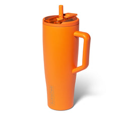 Brumate 40oz Era Flip Handled Tumbler in Clementine