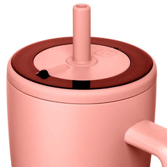 Brumate 40oz Era Handled Tumbler in Guava