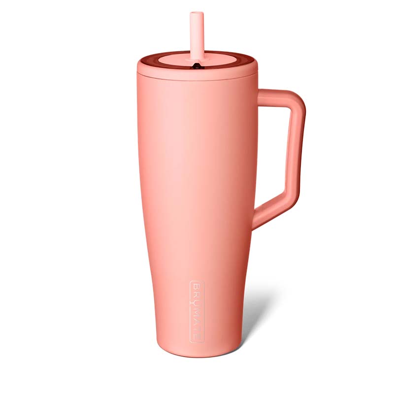 Brumate 40oz Era Handled Tumbler in Guava