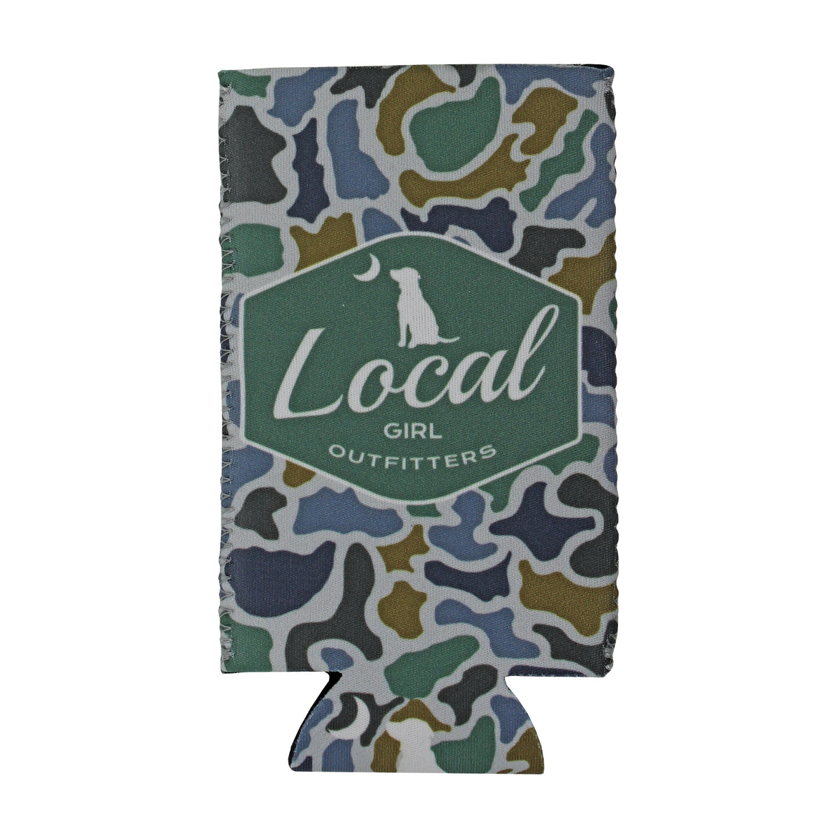 Localflage Bluff Badge Slim Can Cooler