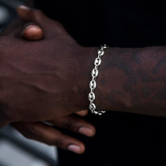 Valentina Bracelet in White Gold- 7mm