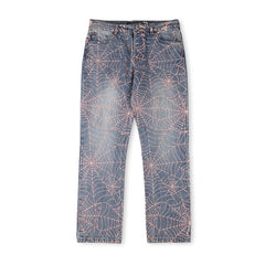 Sp5der AOP Vintage 501 Denim