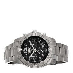 Titanium 43mm Chronospace Evo B60 Chronograph Quartz Watch Black EB6010