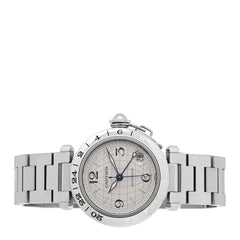 Stainless Steel 35mm Pasha GMT Automatic Watch