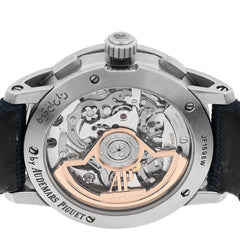 Stainless Steel Fabric 41mm Code 11.59 Automatic Watch Blue 26393ST.OO.A348KB.01
