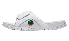 Air Jordan Hydro 13 Retro Slides WHITE / METALLIC SILVER / OFF WHITE 684915 100