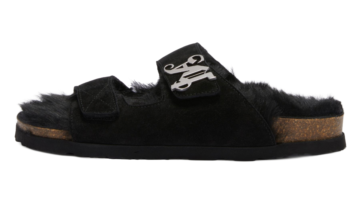 Fur Slippers WMNS Black PWIH021F23LEA0011010