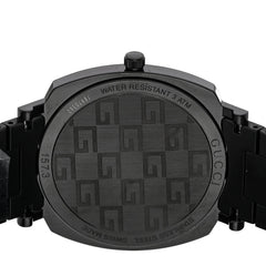 PVD Stainless Steel 38mm Grip Quartz Watch Black