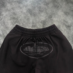 Corteiz Alcatraz Basic Shorts Black/Black