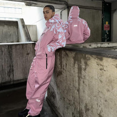 elitework shell pant-pink