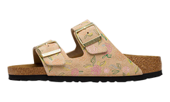 Arizona Suede Leather Sandcastle Flower Print 1031694