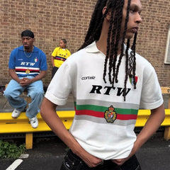 Corteiz Badge Knit Jersey White