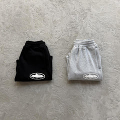 ISLAND PUFF PRINT SWEATSHORT