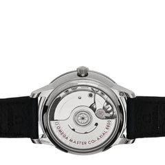 Stainless Steel Alligator Diamond 34mm De Ville Prestige Automatic Watch Blue 434.13.34.20.53.002