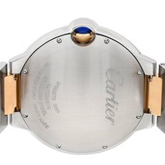 Stainless Steel 18K Yellow Gold 42mm Ballon Bleu De Cartier Automatic Watch