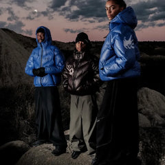 Mertra Heat Reactive Puffer Jacket Blue