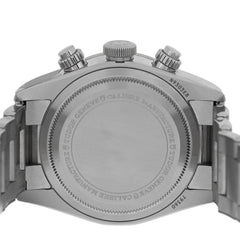 Stainless Steel 41mm Black Bay Chronograph Panda Automatic Watch White 79360N